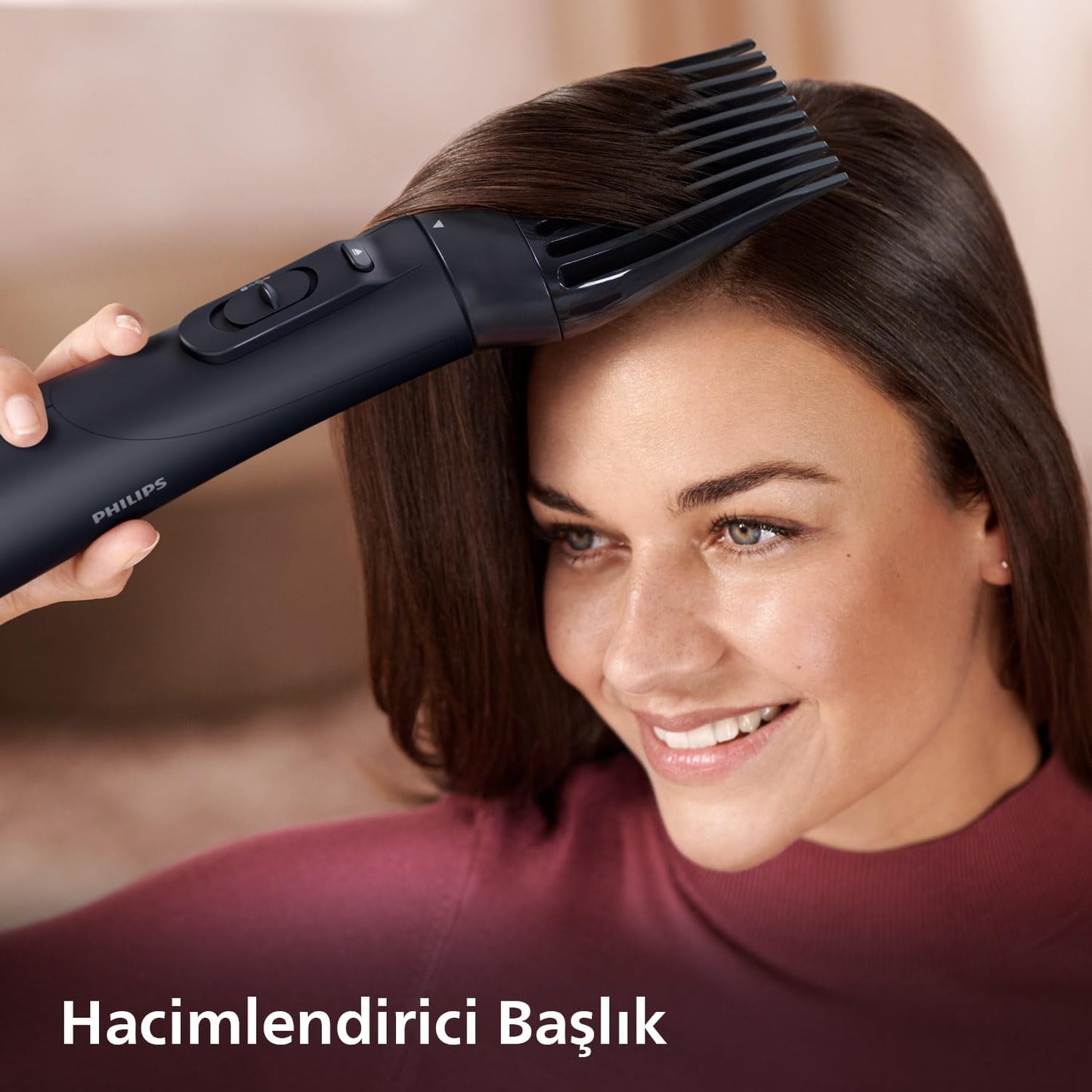 Philips Saç Şekillendirme ve Kurutma Seti BHA530/00, Argan Yağı Seramik Kaplama, 5 Aparat, 3 Isı ve Hız Ayarı