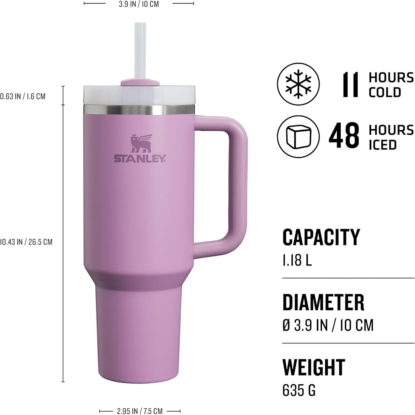 Pipetli Termos Bardak 1.18 Lt
