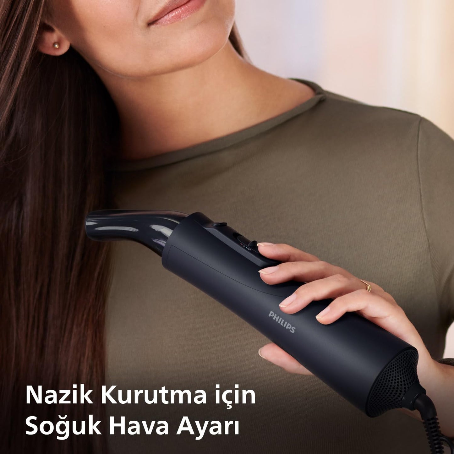 Philips Saç Şekillendirme ve Kurutma Seti BHA530/00, Argan Yağı Seramik Kaplama, 5 Aparat, 3 Isı ve Hız Ayarı
