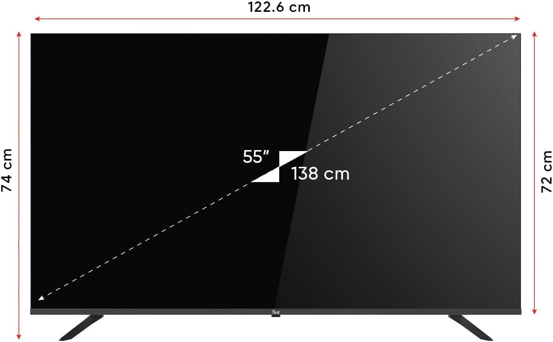 Next YE-55GFSG7-4K 55" 140 Ekran UHD 4K Google Android TV