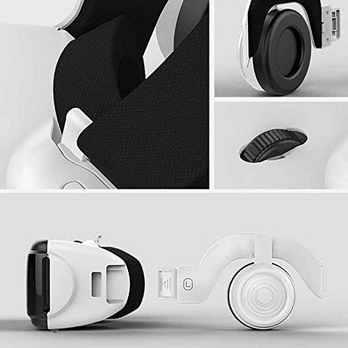 Fogy VR 3D stereo ses, 42 MM ses ünitesi ile Bluetoothstereo kulaklık ile birlikte gelir. 3D Sanal Gerçeklik Gözlüğü 4.7-6.1
