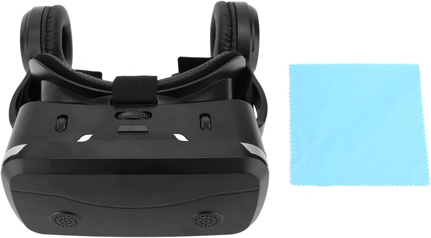 Sanal Gerçeklik Gözlükleri, Video Oyunları Için 4.7 Ila 7 Inçlik Bir Telefon Için Rahat Bir ışıkla 3D VR 3D Kulaklık TV Filmleri