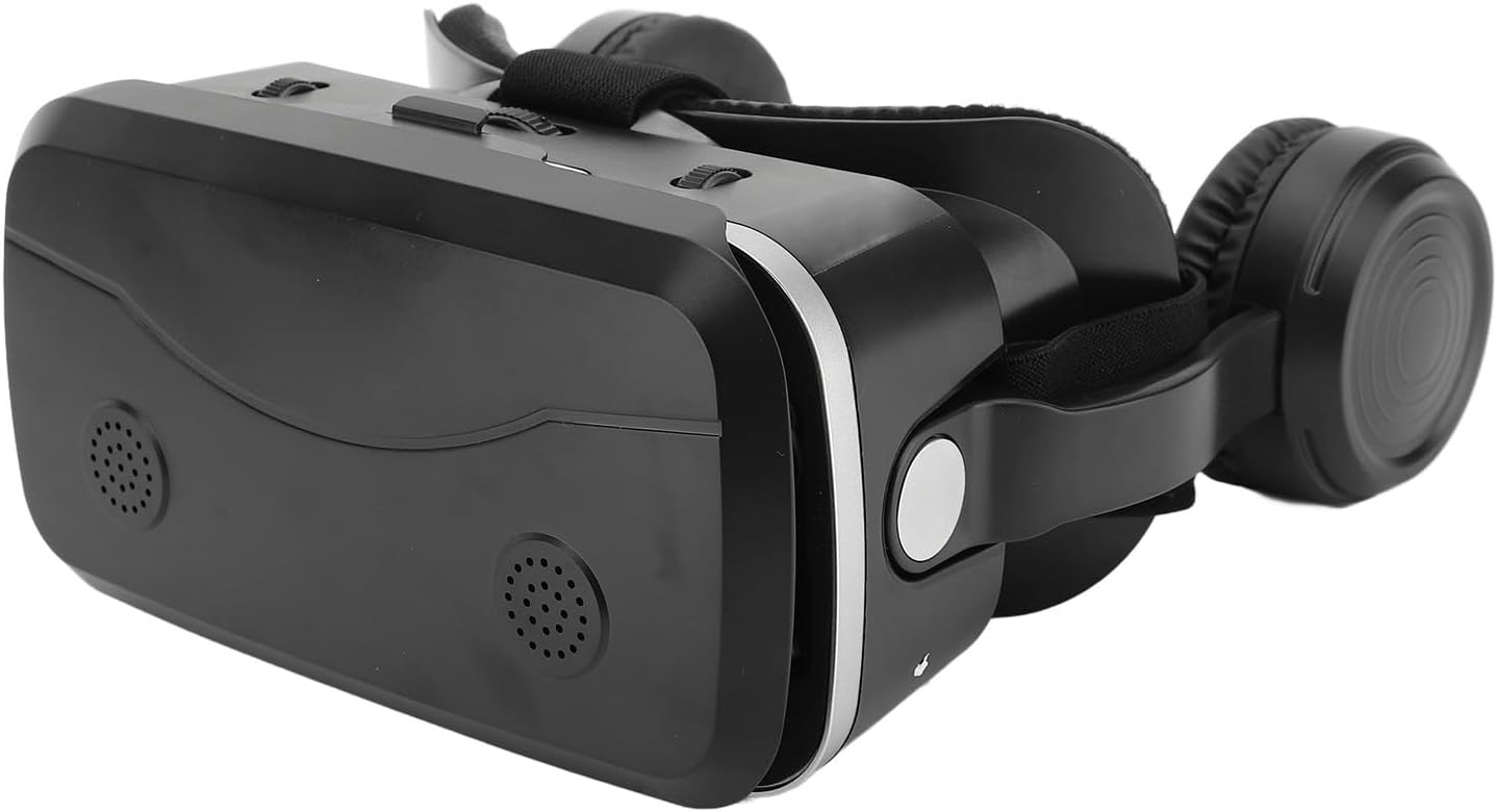 Sanal Gerçeklik Gözlükleri, Video Oyunları Için 4.7 Ila 7 Inçlik Bir Telefon Için Rahat Bir ışıkla 3D VR 3D Kulaklık TV Filmleri
