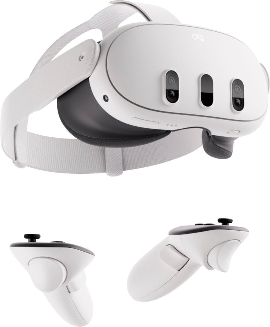 Oculus Quest 3 128 GB All In One Kablosuz VR Sanal Gerçeklik Gözlüğü