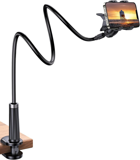 Ugreen Flexible Esnek Yatak Masa Telefon Tutucu Siyah 90 cm