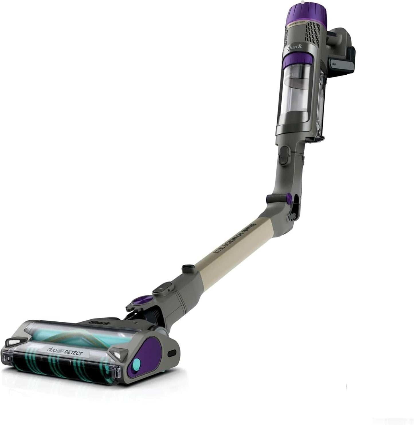 Shark Powerdetect, Otomatik Boşlatma Sistemli, Kir-Zemin-Işık-Köşe-Yön Algılama, 70 Dakikaya Kadar Çalışma Süresi, Led Ekran, Anti Hair-Wrap Başlık, Pet-Turbo-Aralık Başlıklı Şarjlı Dikey Süpürge