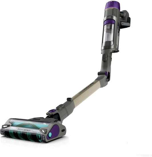 Shark Powerdetect, Otomatik Boşlatma Sistemli, Kir-Zemin-Işık-Köşe-Yön Algılama, 70 Dakikaya Kadar Çalışma Süresi, Led Ekran, Anti Hair-Wrap Başlık, Pet-Turbo-Aralık Başlıklı Şarjlı Dikey Süpürge