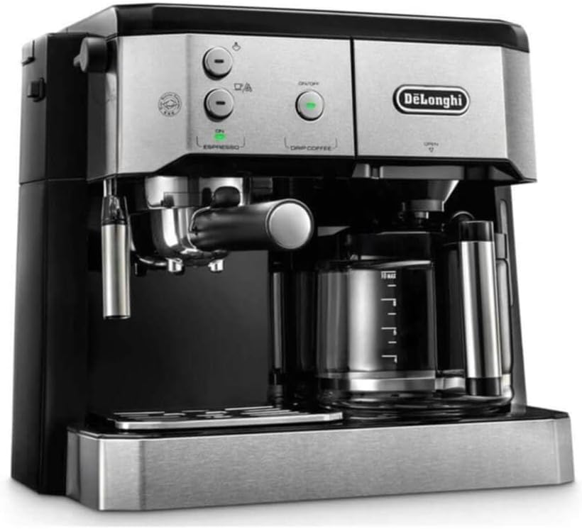 De'Longhi COMBI KAHVE MAK BCO421.S, Gümüş/Siyah