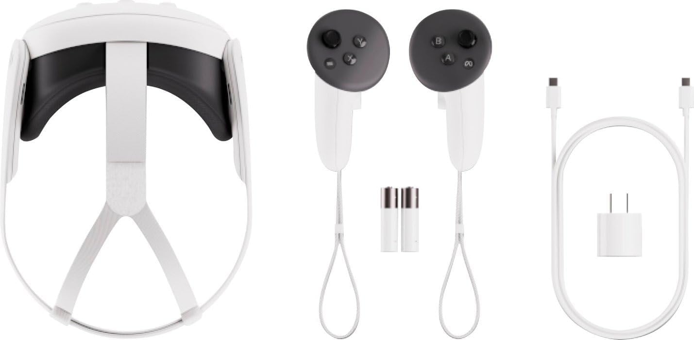 Oculus Quest 3 128 GB All In One Kablosuz VR Sanal Gerçeklik Gözlüğü