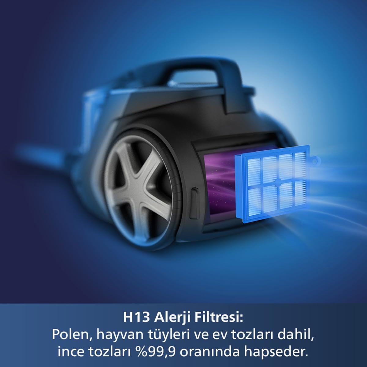 Philips Toz Torbasız Elektrikli Süpürge
