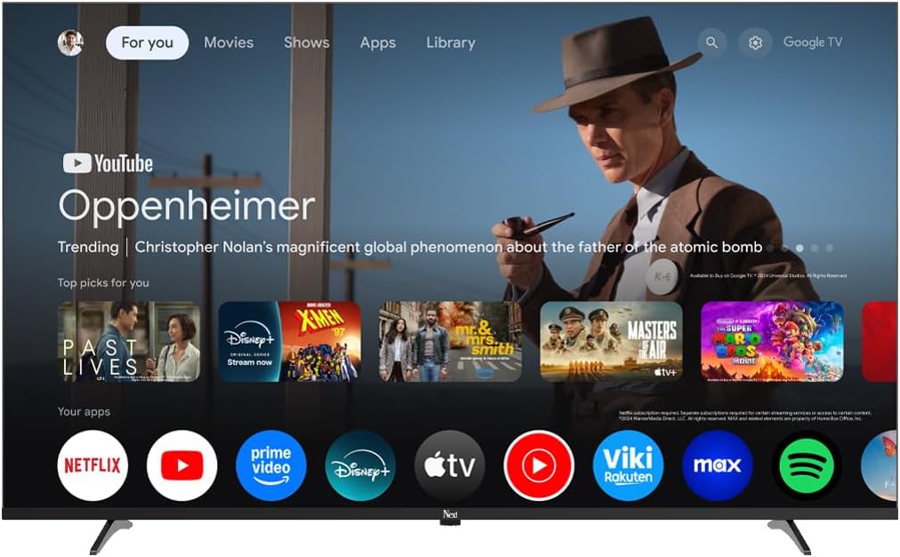 Next YE-55GFSG7-4K 55" 140 Ekran UHD 4K Google Android TV