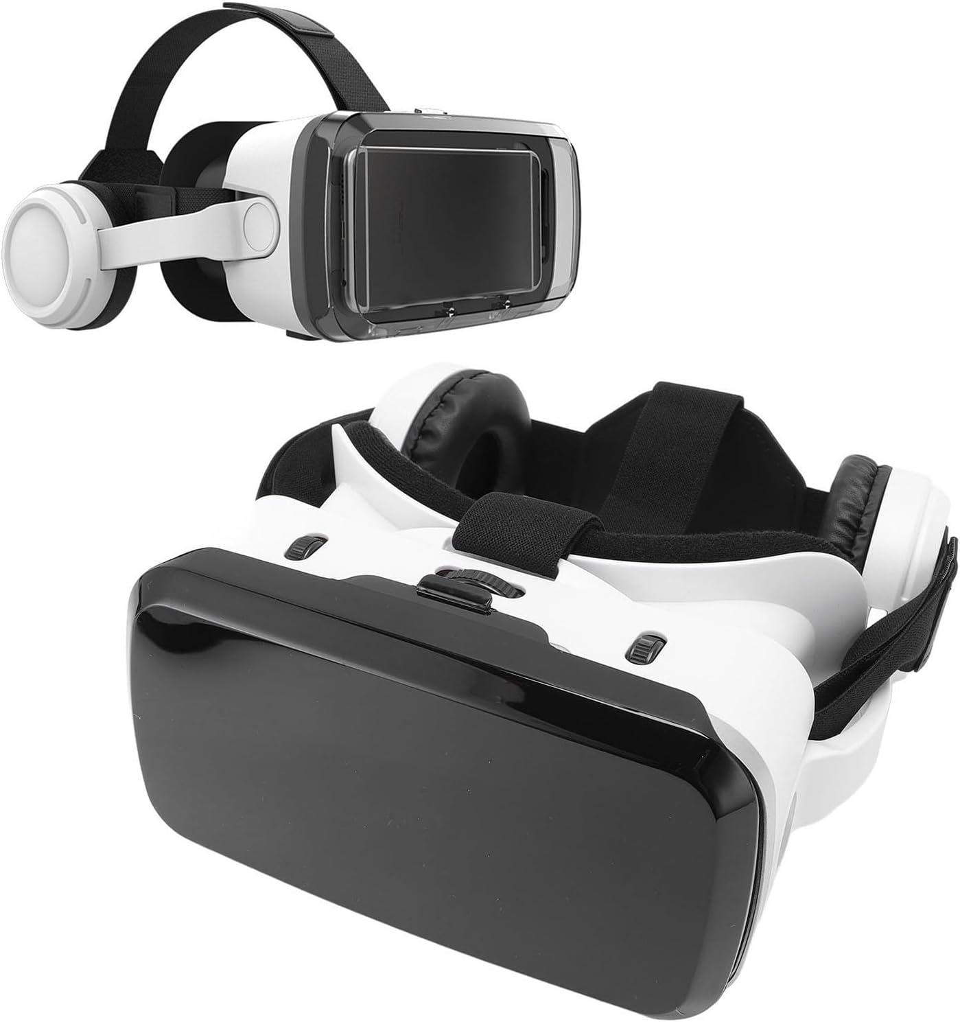 UPALDHOU 3D Anti Blue Lens VR Guardian Oyunları TV 3D Cam, -5.5 Ila 7.2 inç Telefonla Derinlemesine Uyumluluk, VR oyuncuları Için Ayarlanabilir Bir öğrenci Mesafesi