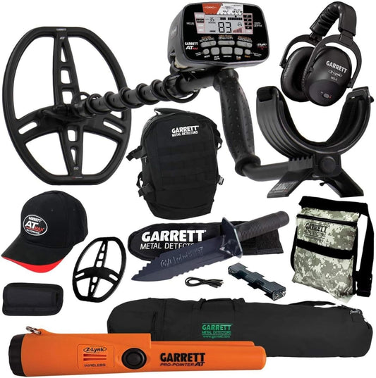 Garrett Metal Detectors ve MAX Dedektörü, MS-3, Pro-Pointer ve Z-Lynk, Taşıma Çantası ve Daha Fazlası (Paket 1)